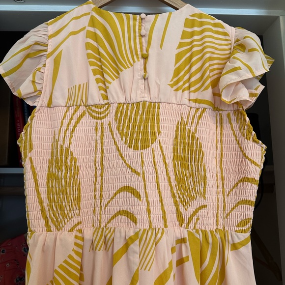 Bohme Maxi, Medium, pink and yellow sundress - Picture 5 of 6